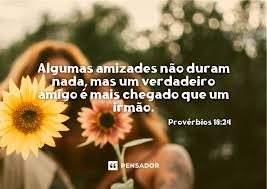 Algumas amizade não duram nada